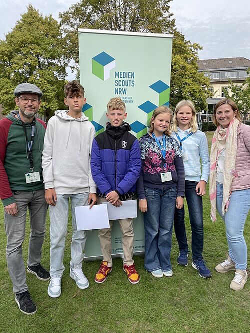 Frisch gebackene Medienscouts - Wilhelm Hittorf Gymnasium Münster